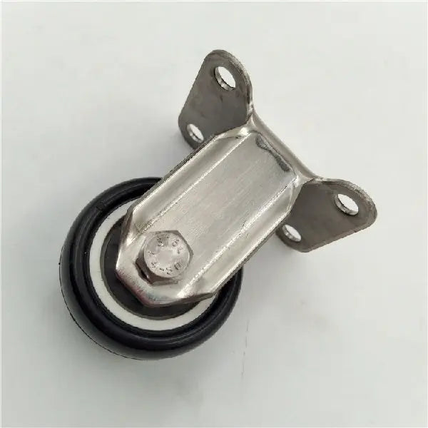1.5" Inch Stainless Steel Caster PU Wheel with Fixed Top Plate
