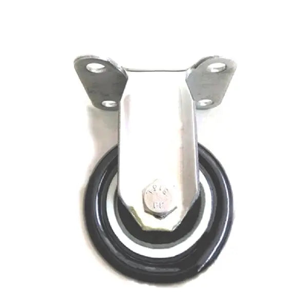 1.5" Inch Stainless Steel Caster PU Wheel with Fixed Top Plate