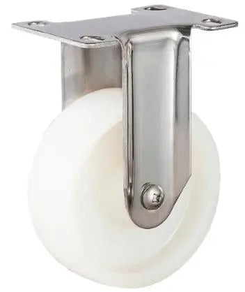 2" Inch 110 Lbs Light Duty Caster Wheel Swivel Plate Stainless Steel Nylon