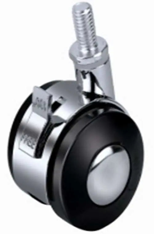 2" Inch Caster 77 lbs Swivel and Upper Locking Acrylonitrile Butadiene Styrene (Plastic)