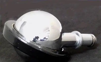 2" inch Shepherd Round ball Rubber Tread with Chrome Plating Caster Wheel