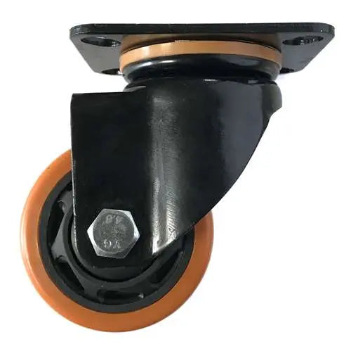 3" Inch Caster 441 lbs Swivel Polyurethane and Polypropylene Top Plate