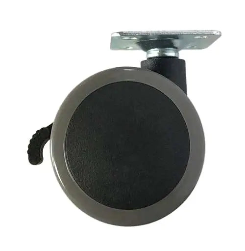60mm Caster 77 lbs Swivel Nylon and Polyvinyl Chloride Top Plate