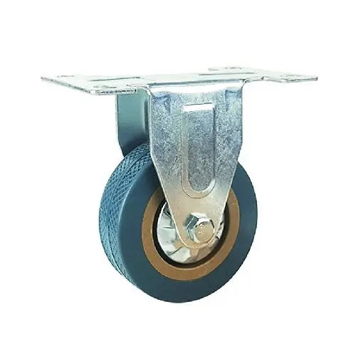 65mm Caster 44 lbs Fixed Polyvinyl Chloride Top Plate