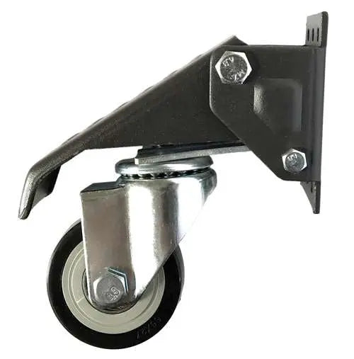 65mm Caster 88 lbs Polypropylene core and Polyurethane Top Plate Pack of 4