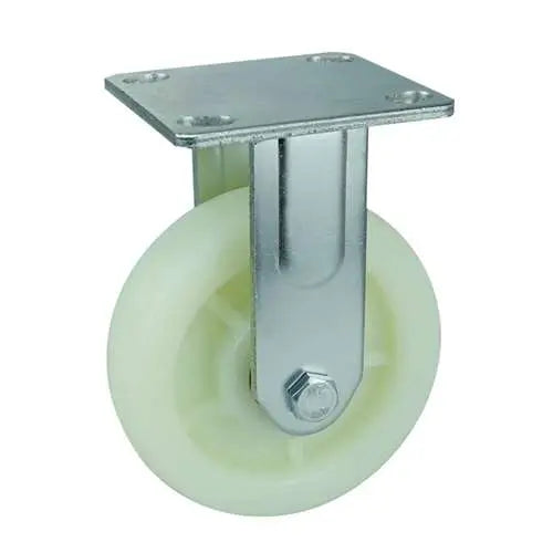 6" Inch Caster 617 lbs Fixed Polypropylene Top Plate