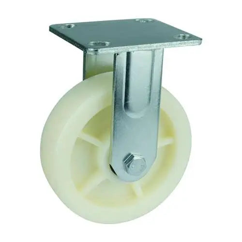 6" Inch Caster 661 lbs Fixed co-polypropylene Top Plate