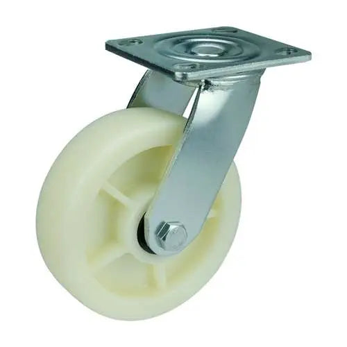 6" Inch Caster 661 lbs Swivel co-polypropylene Top Plate