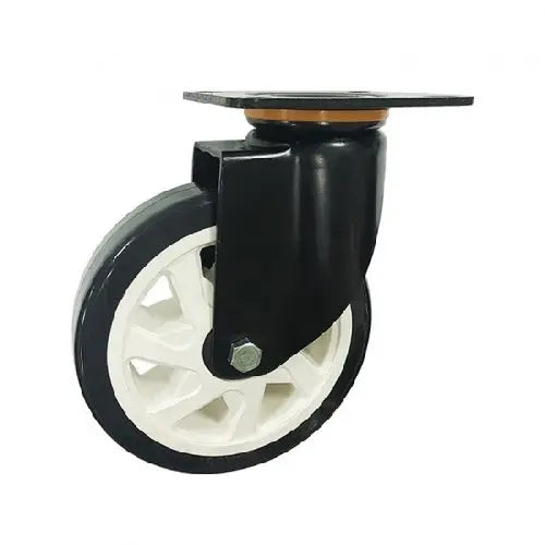 6" Inch Caster 772 lbs Swivel Polyurethane and Polypropylene Top Plate