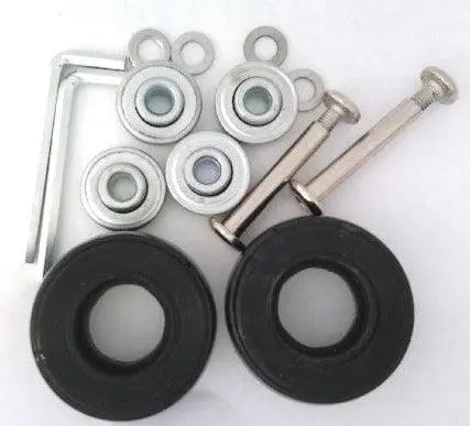 Travel Bags Replacement Luggage Wheels Set Universal Suitcase Repair Kit Axles Wrench Bearing Skate Wheel Roller 45MM