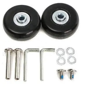Travel Bags Replacement Luggage Wheels Set Universal Suitcase Repair Kit Axles Wrench Bearing Skate Wheel Roller 45MM