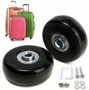 Travel Bags Replacement Luggage Wheels Set Universal Suitcase Repair Kit Axles Wrench Bearing Skate Wheel Roller 45MM