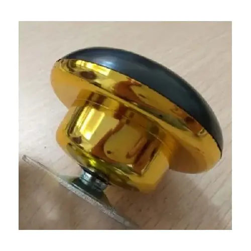 2.5 Inch  Flat Metalr Wheel Furniture Sofa Coach anti scratch Glides with Gold plating with 75lb Load Rating
