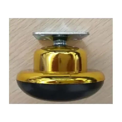2.5 Inch  Flat Metalr Wheel Furniture Sofa Coach anti scratch Glides with Gold plating with 75lb Load Rating