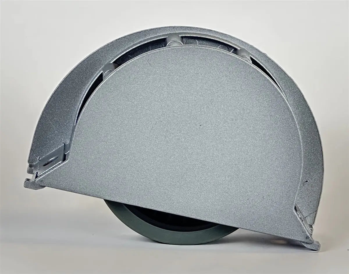 2.5" Low Profile Sliding Wardrobe Caster w/ Brake