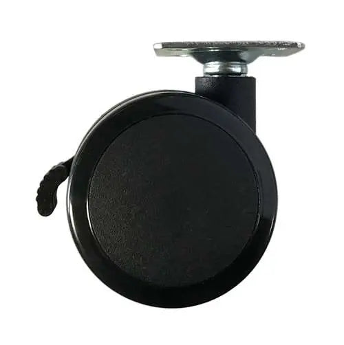 2" Inch Caster  55 lbs Swivel and Upper Locking Nylon and  Polyvinyl Chloride Top Plate