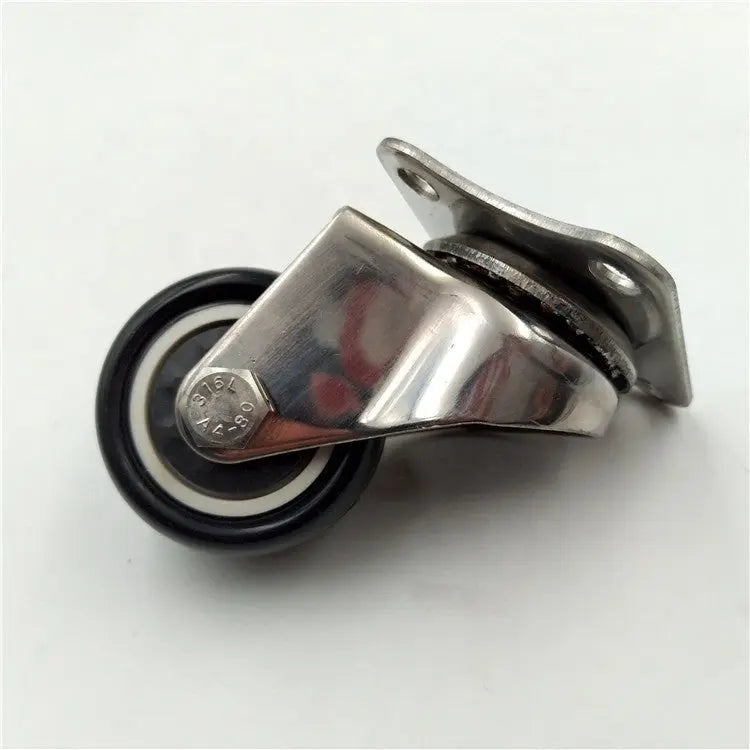 2" Inch Stainless Steel Caster PU Wheel with Top Plate