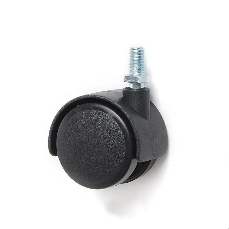 30mm Caster Wheel 30 pounds  Nylon M8 Threaded Stem