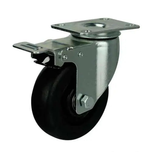 4" Inch Caster  198 lbs Swivel and Upper Locking Phenolic and 0-250&#186;C Top Plate
