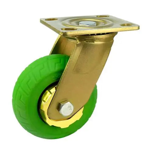 4" Inch Caster  441 lbs Swivel Thermoplastic Rubber Top Plate