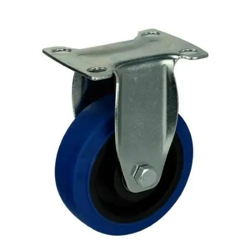 5" Inch Caster  220 lbs Rigid Thermoplastic Rubber Top Plate