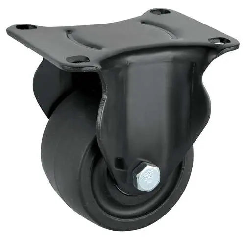 65mm Caster  331 lbs Fixed Nylon Top Plate