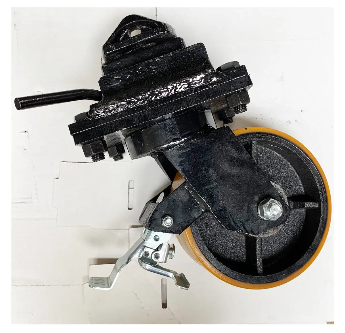 8" Inch 2 Ton Swivel with Brake Shipping Container Caster Wheel